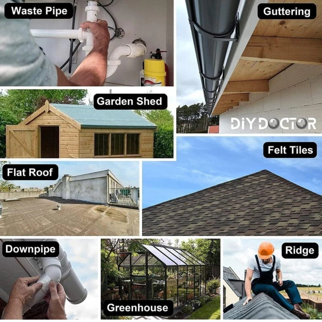 Waterproof Tape For Pipe Leakage Roof Water Tape Leakage Solution Aluminium Foil Tape