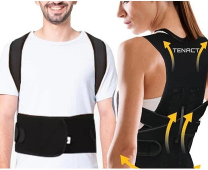 Posture Corrector Free Size Designed to provide exceptional Back Straight And Shoulder Support Belt